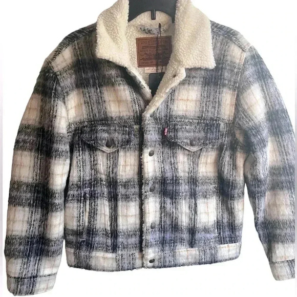 Levi's® Premium VINTAGE RELAXED FIT SHERPA TRUCKER JACKET - Picture 5 of 11